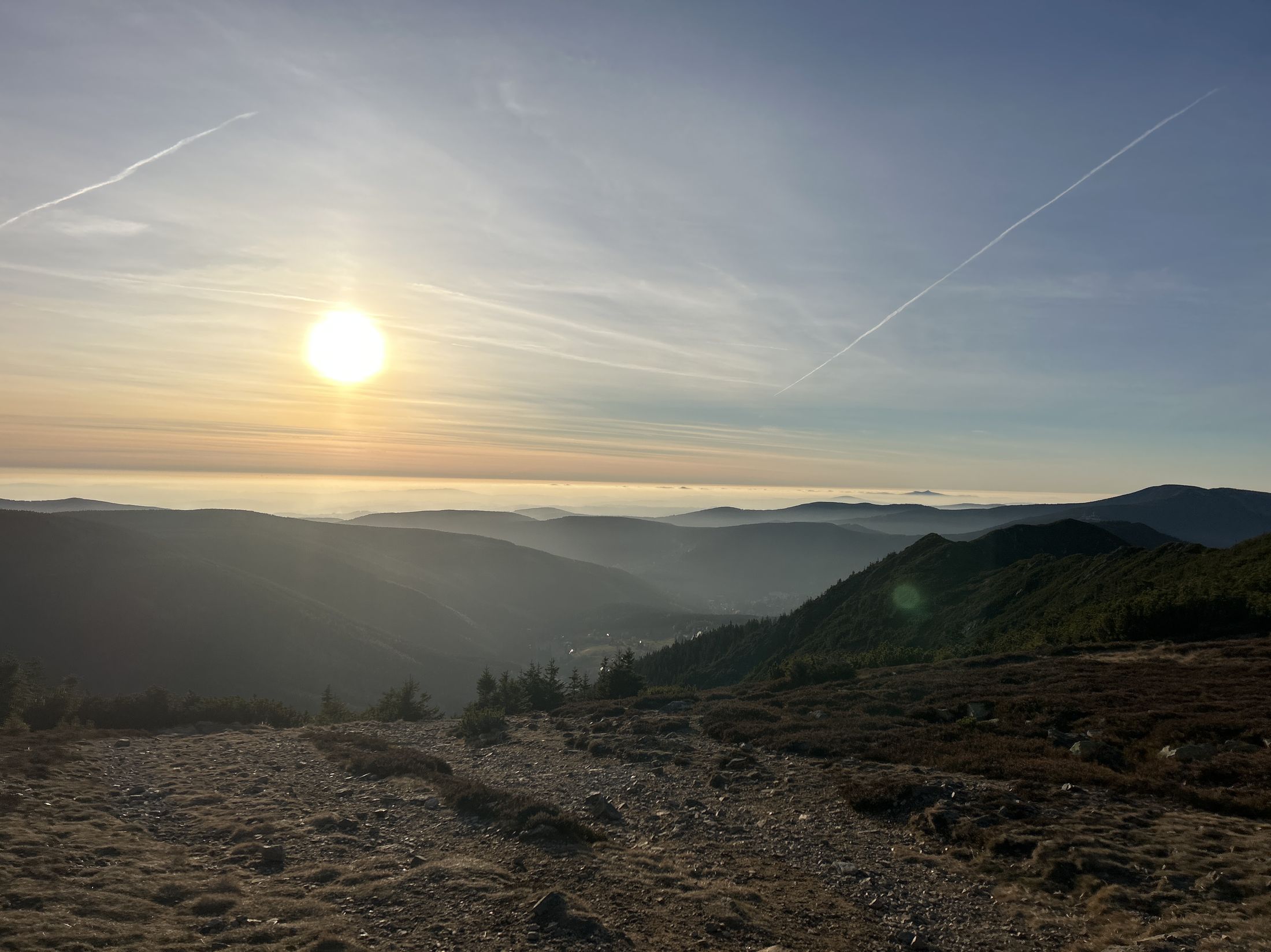 Sudety Grand Trail - widok górski